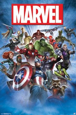 POSTER MARVEL GROUP SHOT